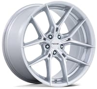 19x8.5 niche prodigy 5 silver machined nc279 5x120 38mm