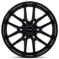24x10 niche prodigy 6 gloss black nc280 (flow formed) 6x135 25mm