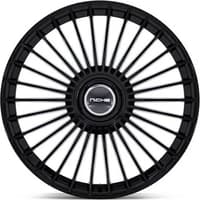 20x9 niche serene gloss black nc282 (flow formed) 5x112 5x120 20mm