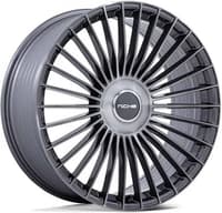 20x9 niche serene gloss titanium brushed nc282 (flow formed) 5x112 5x120 20mm