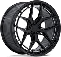 20x10.5 niche riviera gloss black nc286 (flow form) 5x120 38mm