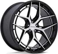 20x9.5 niche riviera gloss black machined nc286 (flow form) 5x115 15mm