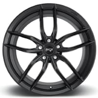 17x8 niche vosso satin black m203 5x4.5/114.3 40mm