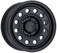 17x8.5 nomad off-road 501 convoy satin black (flow form) 8x6.5/165 25mm