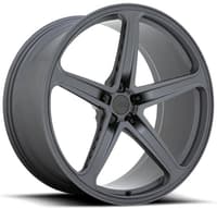 (clearance - no returns) 22x10.5 ohm amp forged matte gunmetal (forged monoblock) 5x120 30mm