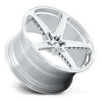 (clearance - no returns) 21x9 ohm amp forged silver machined (forged monoblock) 5x120 25mm