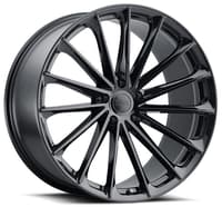 (clearance - no returns) 22x10.5 ohm proton gloss black (rotary forged) 5x120 40mm