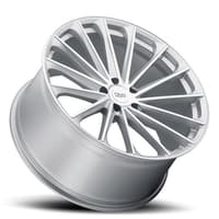 (clearance - no returns) 20x10 ohm proton silver w/ mirror face (rotary forged) 5x120 35mm