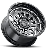 Raceline 955M Wrap Gloss Black Machined