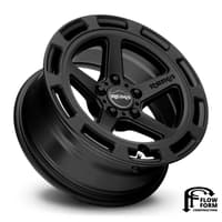 (clearance - no returns) 15x7 reika r20 teton satin black 5x100 15mm