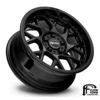 (clearance - no returns) 15x7 reika r25 detour gloss black 5x100 15mm