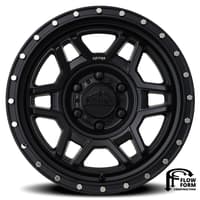 17x9 reika r40 trooper satin black (flow formed) 5x5/127 -12mm