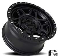 17x8.5 reika r40 trooper satin black (flow formed) 5x150 0mm
