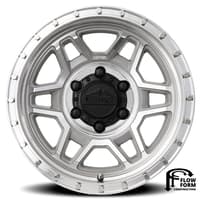 17x8.5 reika r40 trooper machined clear (flow formed) 5x150 0mm