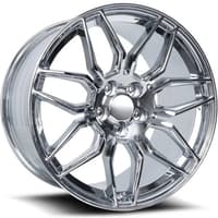 Factory Reproductions Replica Corvette C8 ZO6 FR401F Replica Wheels Chrome FR401F