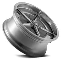 Ridler 605 Gray Machined Spokes & Lip