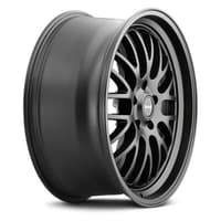 (clearance - no returns) 20x10.5 ridler 607 matte black 5x115 25mm