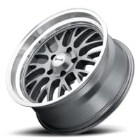 Ridler 607 Grey w/ Machined Lip
