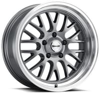 Ridler 607 Grey w/ Machined Lip