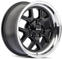 Ridler 610 Matte Black w/ Polished Lip