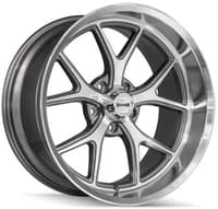 Ridler 661  Gloss Grey w/ Diamond Cut Lip