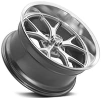 Ridler 661  Gloss Grey w/ Diamond Cut Lip
