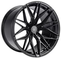 22x10.5 rohana rfx17 gloss black (cross forged) (deep concave) 5x130 40mm