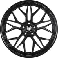 19x8.5 rohana rfc3 gloss black (flow formed) 5x120 35mm