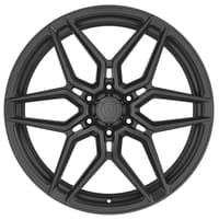 (clearance - no returns) 20x9.5 rohana rfv2 matte black (cross forged) 6x135 0mm