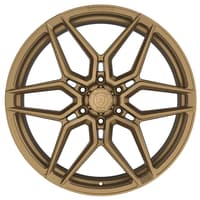 (clearance - no returns) 22x9.5 rohana rfv2 matte bronze (cross forged) 6x5.5/139.7 0mm
