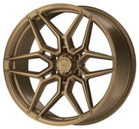 (clearance - no returns) 22x9.5 rohana rfv2 matte bronze (cross forged) 6x135 0mm