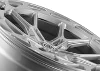 19x9.5 rohana rfx19 silver machined (cross forged) (deep concave) 5x112 30mm