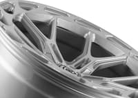 20x10 rohana rfx19 silver machined (cross forged) (super deep concave) 5x112 8mm