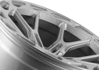 20x11 rohana rfx19 silver machined (cross forged) (extreme deep concave) 5x112 18mm