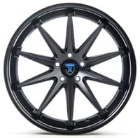 (clearance - no returns) 20x10 rohana rc10 all matte black 5x120 40mm