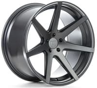(clearance - no returns) 20x10 rohana rc7 matte graphite 5x4.5/114.3 40mm