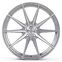 (clearance - no returns) 20x12 rohana rfx1 brushed titanium (cross forged) 5x4.5/114.3 22mm