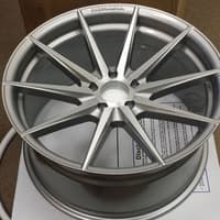 (clearance - no returns) 20x12 rohana rfx1 brushed titanium (cross forged) 5x4.5/114.3 22mm