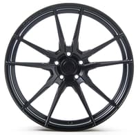 (clearance - no returns) 19x9.5 rohana rfx2 matte black (cross forged) 5x112 40mm