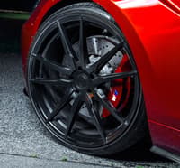 (clearance - no returns) 20x11 rohana rfx2 matte black (cross forged) (exotic) 5x112 43mm