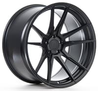 (clearance - no returns) 20x10 rohana rfx2 matte black (cross forged) 5x4.5/114.3 40mm