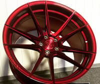 (clearance - no returns) 20x9 rohana rfx2 gloss red (cross forged) 5x120 20mm