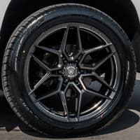(clearance - no returns) 20x9.5 rohana rfv2 gloss graphite (cross forged) 6x5.5/139.7 18mm