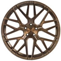 (clearance - no returns) 20x10 rohana rfx10 brushed bronze (cross forged) 5x120 25mm