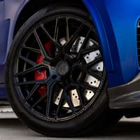 (clearance - no returns) 20x10 rohana rfx10 gloss black (cross forged) 5x120 38mm