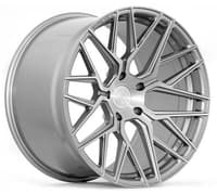 (clearance - no returns) 20x11 rohana rfx10 brushed titanium (cross forged) 5x112 35mm