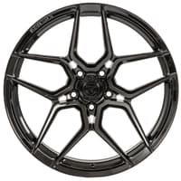 19x9.5 rohana rfx11 gloss black (cross forged) (deep concave) 5x112 30mm