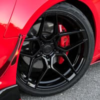 21x10.5 rohana rfx11 gloss black (cross forged) (deep concave) 5x130 45mm
