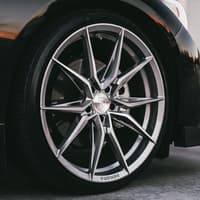 (special pricing) 20x10 rohana rfx13 brushed titanium (cross forged) (deep concave) 5x120 25mm