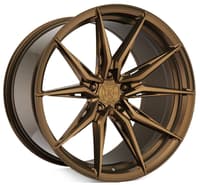 (clearance - no returns) 20x9 rohana rfx13 brushed bronze (cross forged) 5x112 42mm